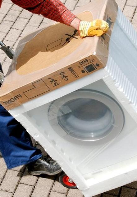White Glove Delivery of Washer